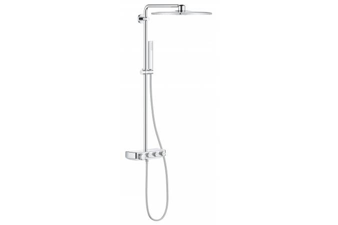 Душевая система grohe euphoria system 27296001 с термостатом для настенного монтажа